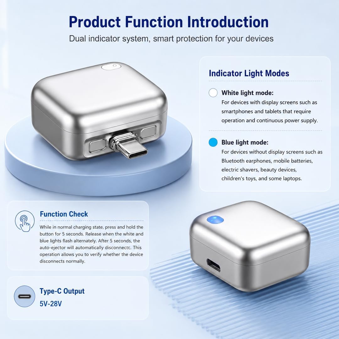 Automatic Disconnecting Charger for Battery Protection